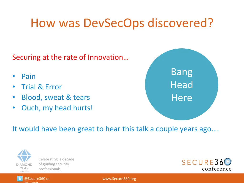 how was devsecops discovered