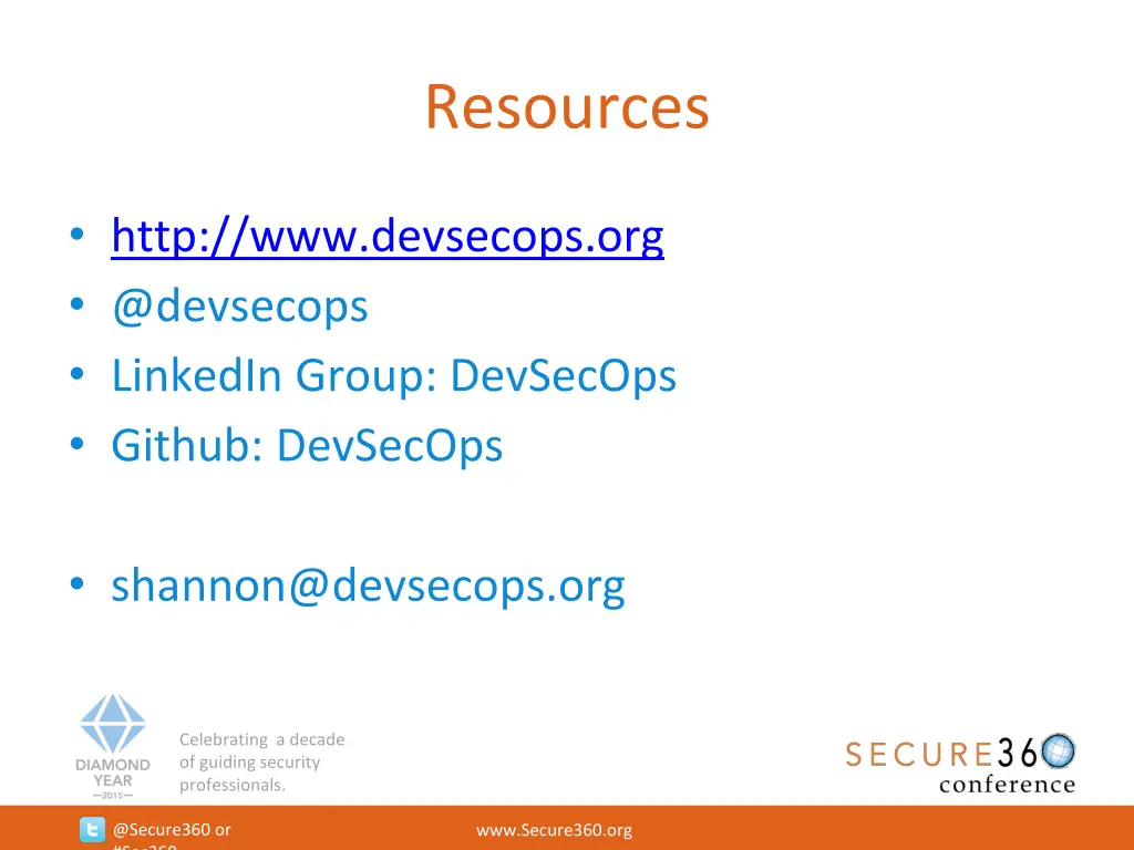 resources