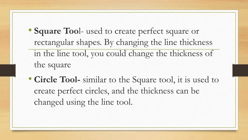 square too l used to create perfect square
