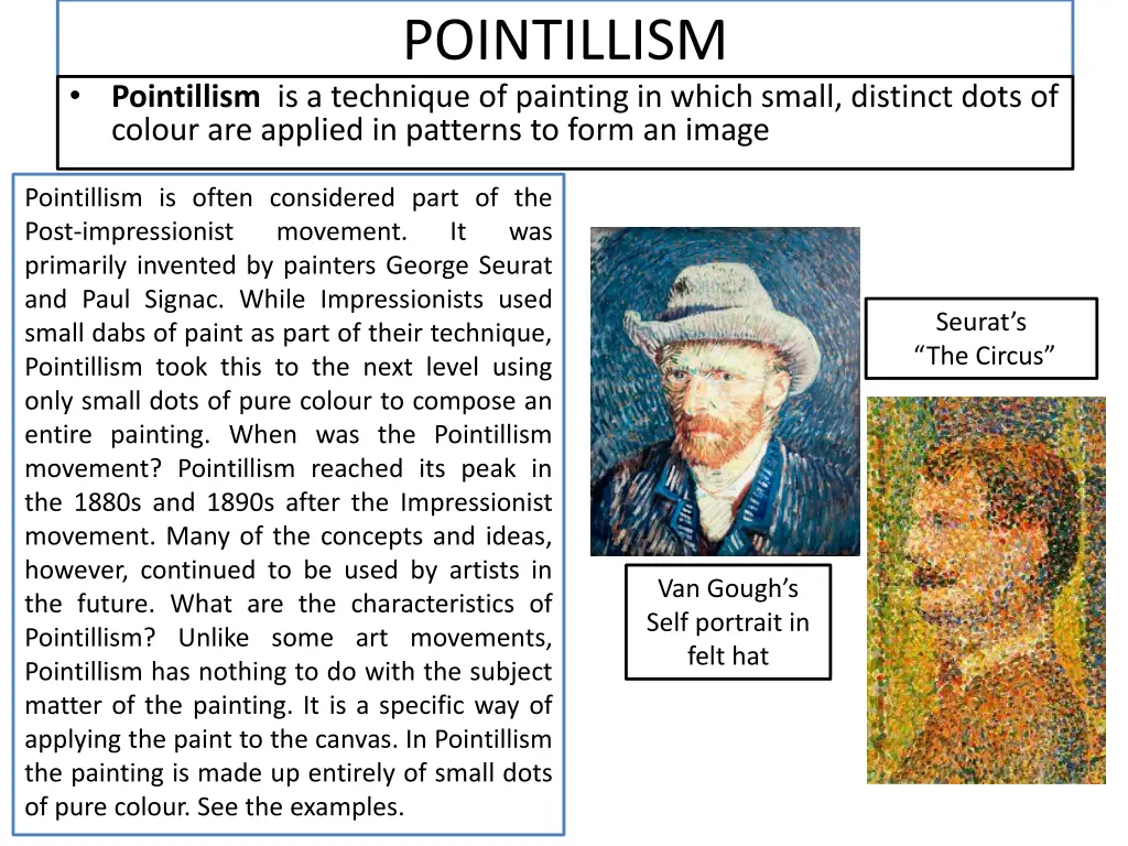 pointillism