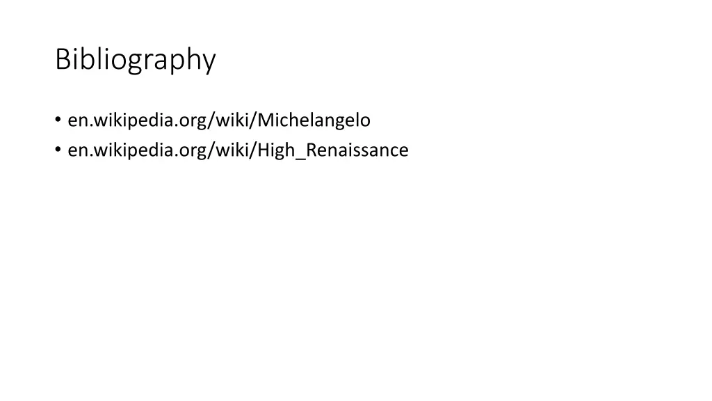 bibliography