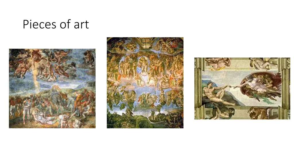 pieces of art