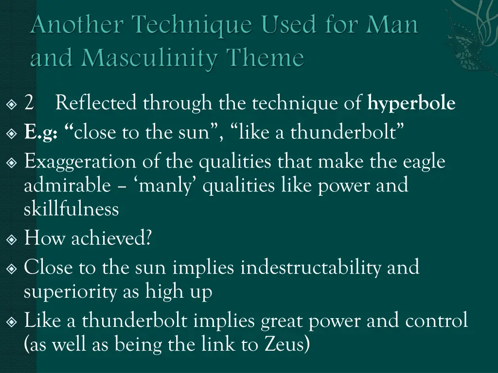 2 e g close to the sun like a thunderbolt