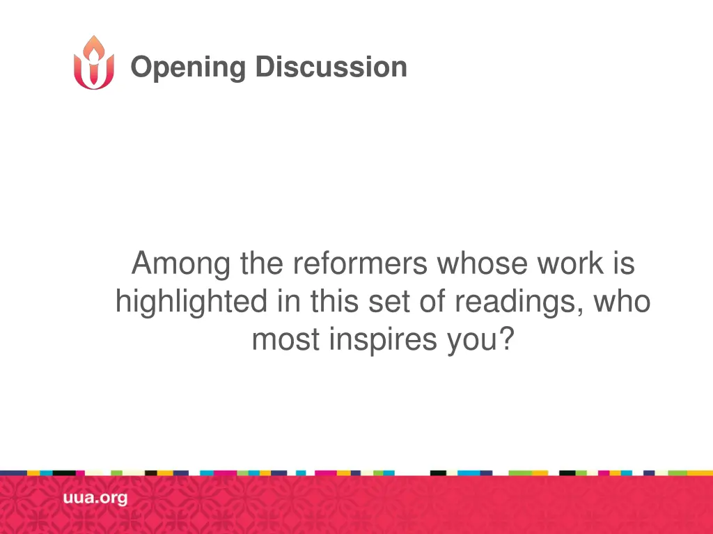 opening discussion 1