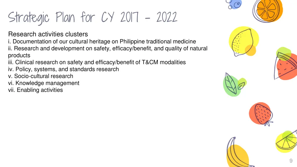 strategic plan for cy 2017 2022 1