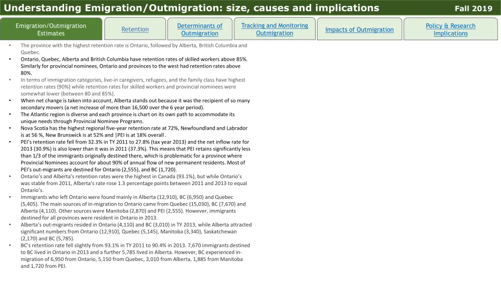 understanding emigration outmigration size causes 1