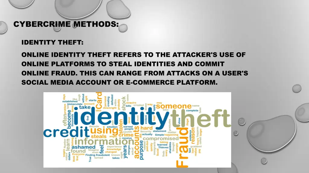 cybercrime methods