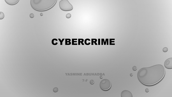 cybercrime