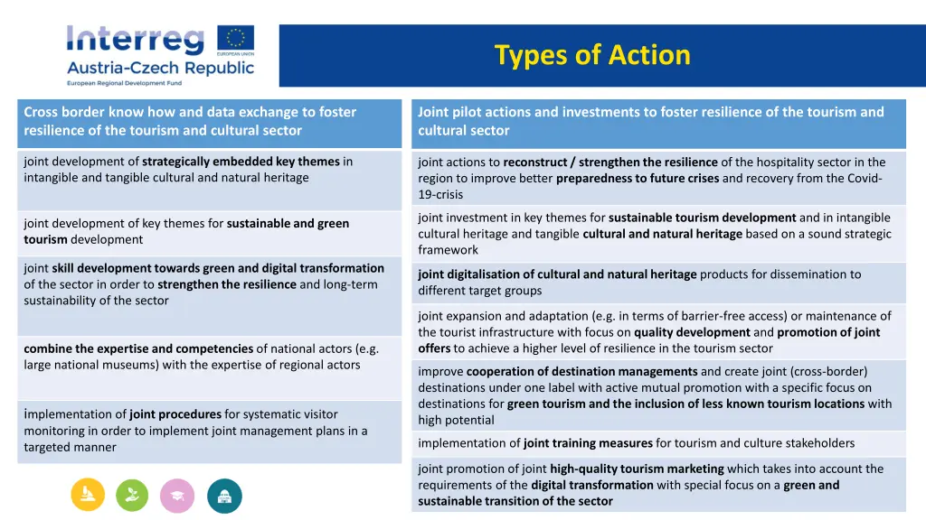 types of action