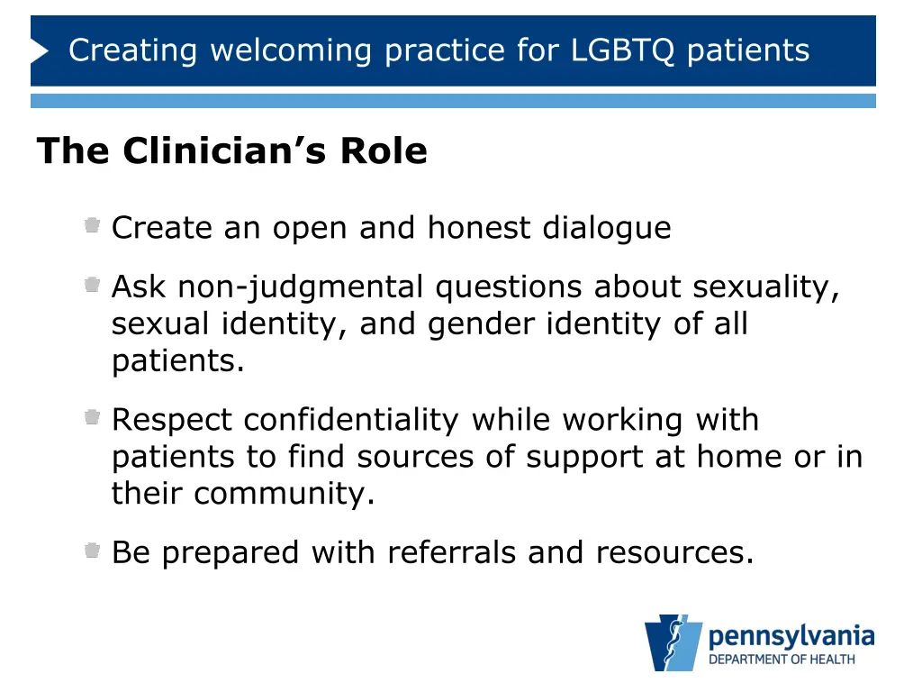 creating welcoming practice for lgbtq patients 3