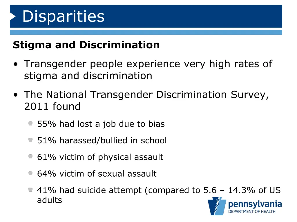 disparities