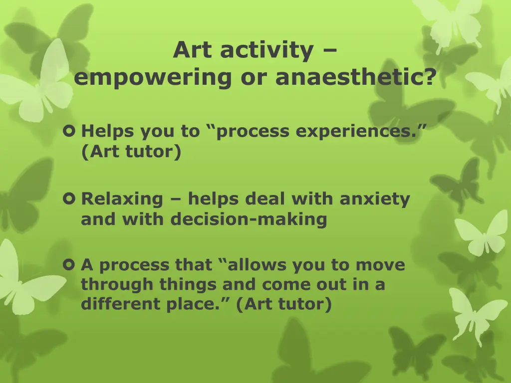 art activity