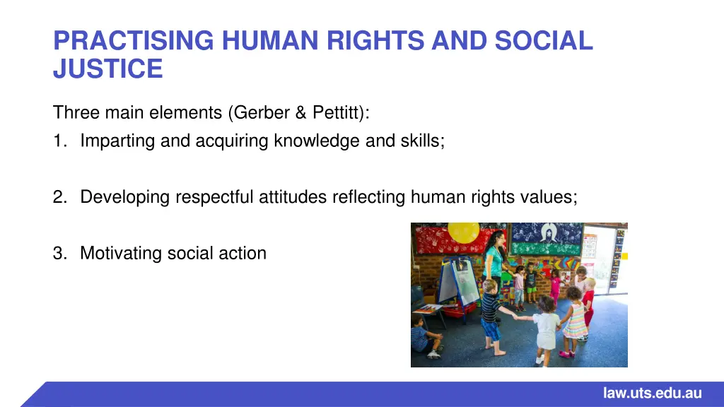 practising human rights and social justice