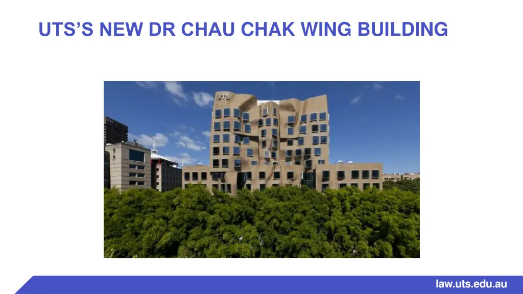 uts s new dr chau chak wing building