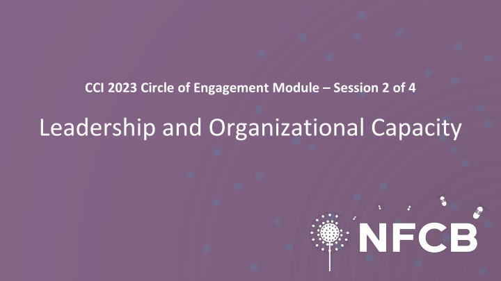 cci 2023 circle of engagement module session