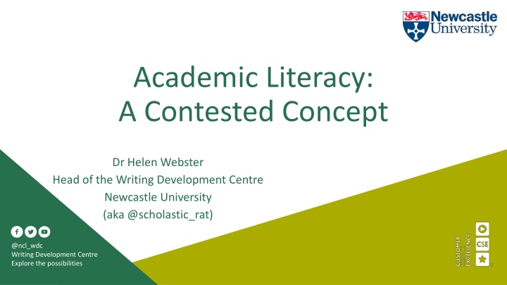 academic literacy a contested concept