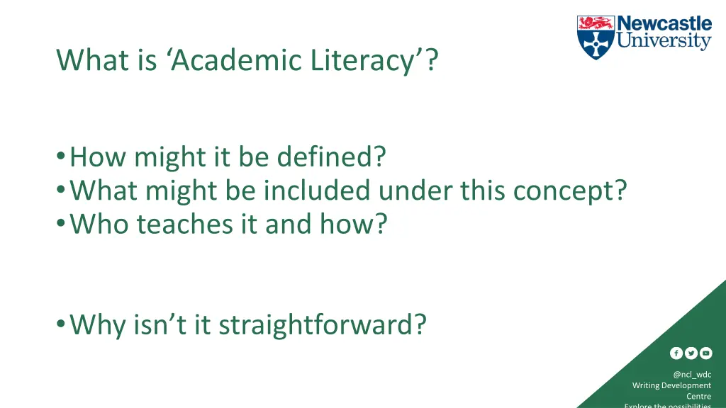what is academic literacy