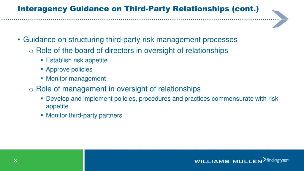 interagency guidance on third party relationships 2
