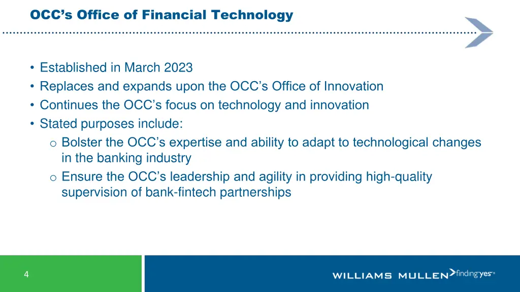 occ s office of financial technology