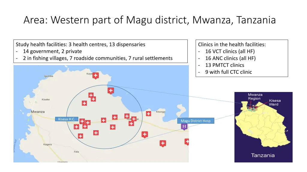 area western part of magu district mwanza tanzania