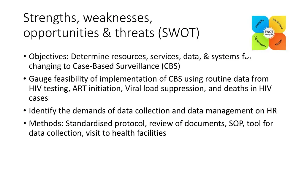 strengths weaknesses opportunities threats swot