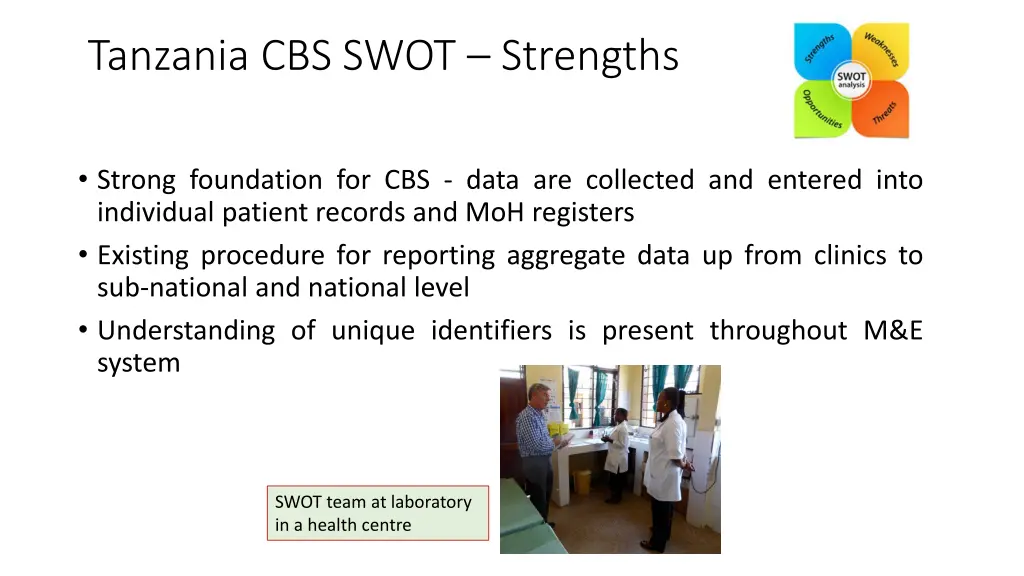tanzania cbs swot strengths