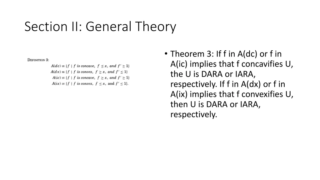 section ii general theory 4