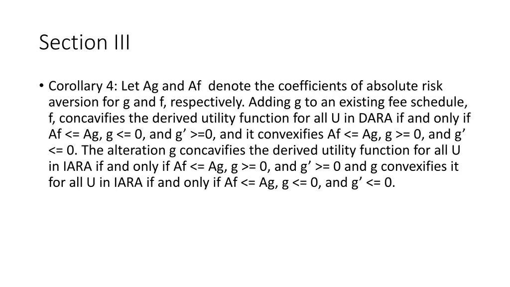 section iii 2
