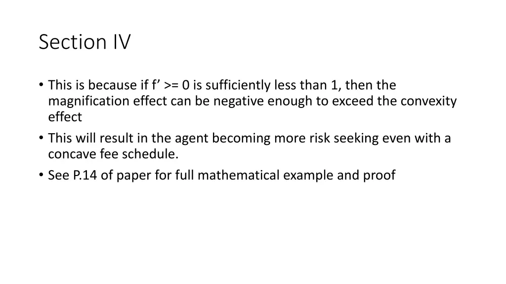 section iv 3