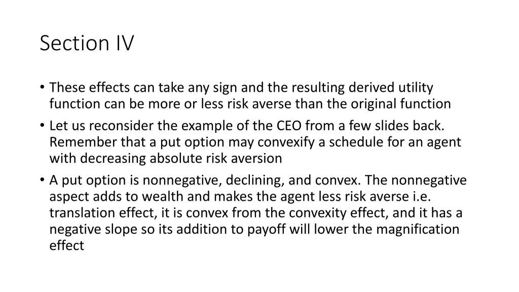 section iv 4