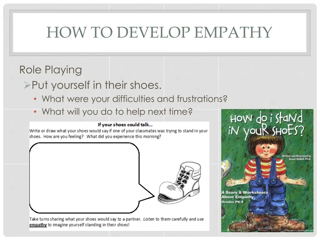 how to develop empathy