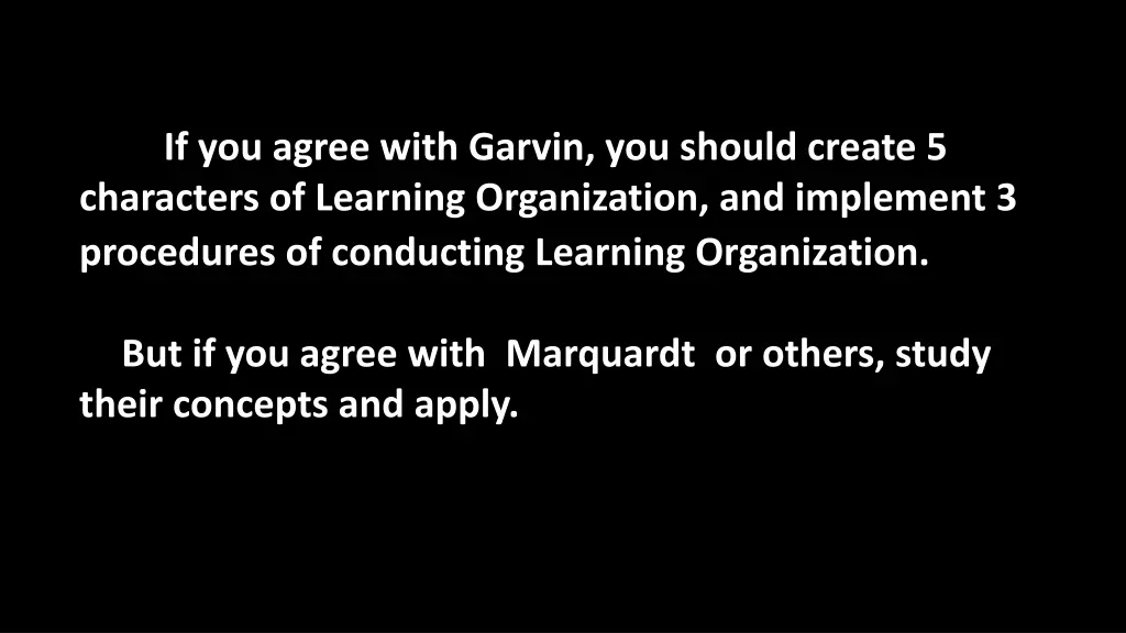 if you agree with garvin you should create