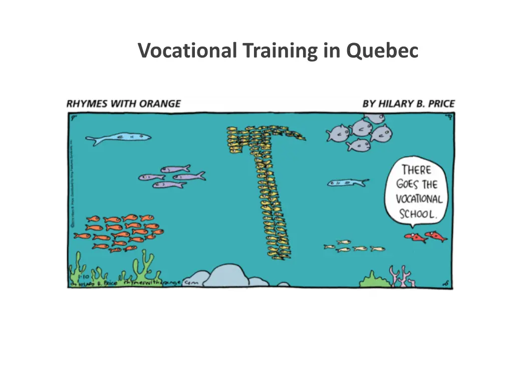 vocational training in quebec
