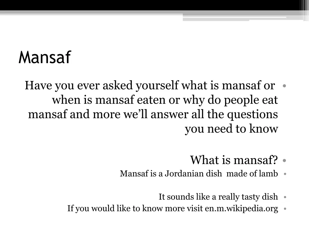 mansaf