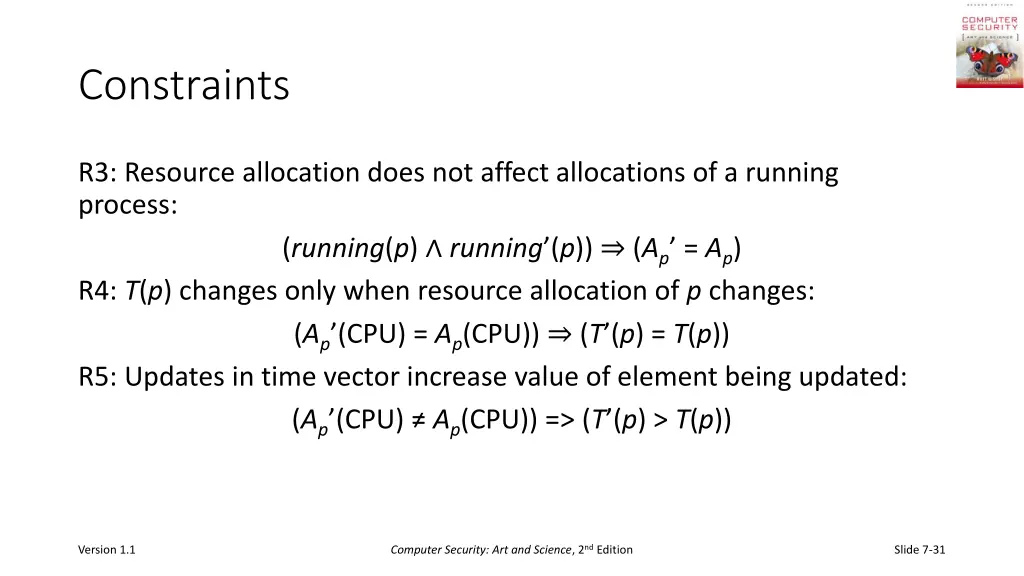 constraints