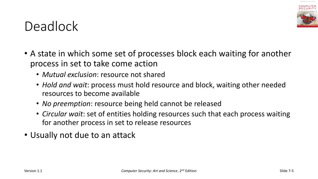 deadlock