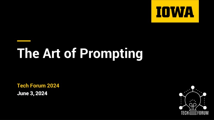 the art of prompting