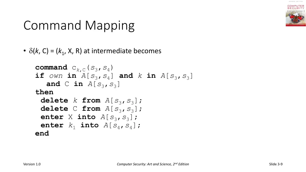 command mapping