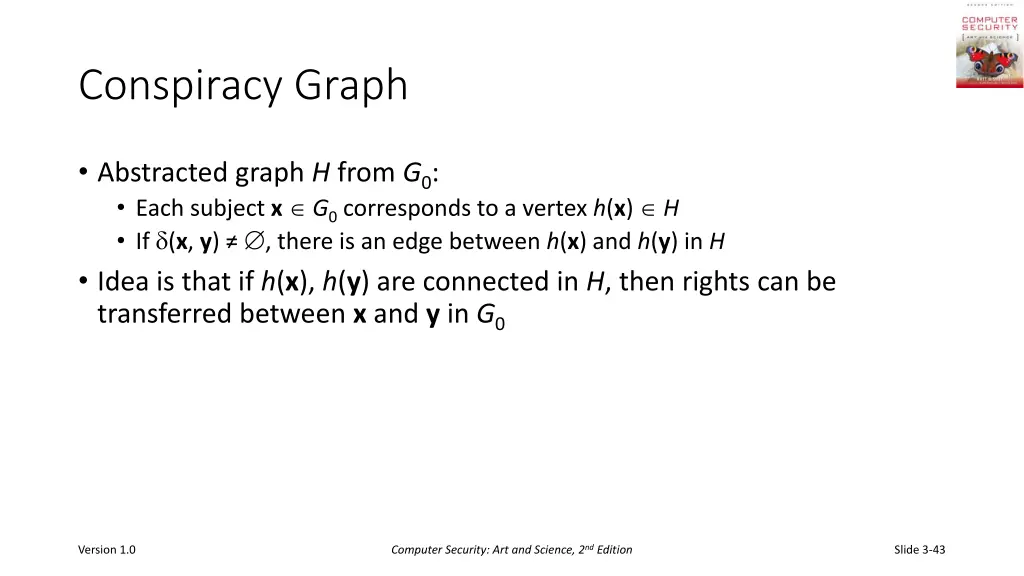 conspiracy graph