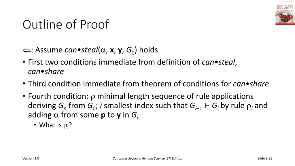 outline of proof 4
