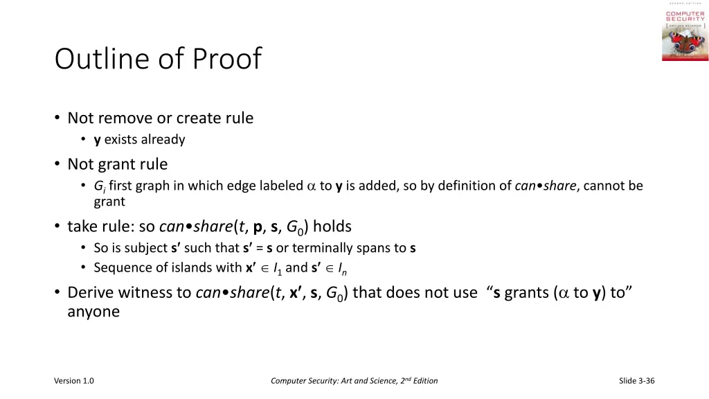 outline of proof 5