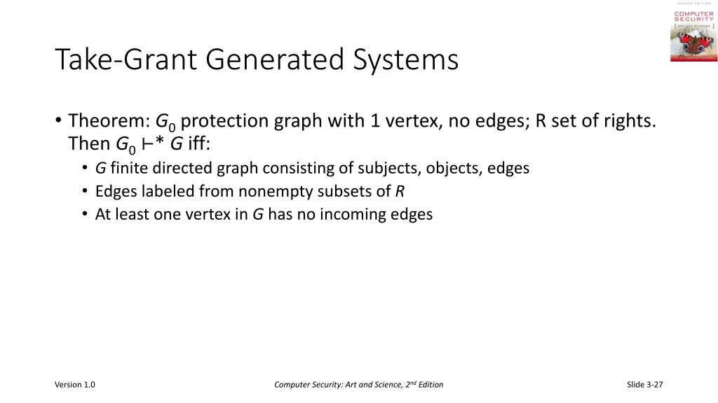 take grant generated systems