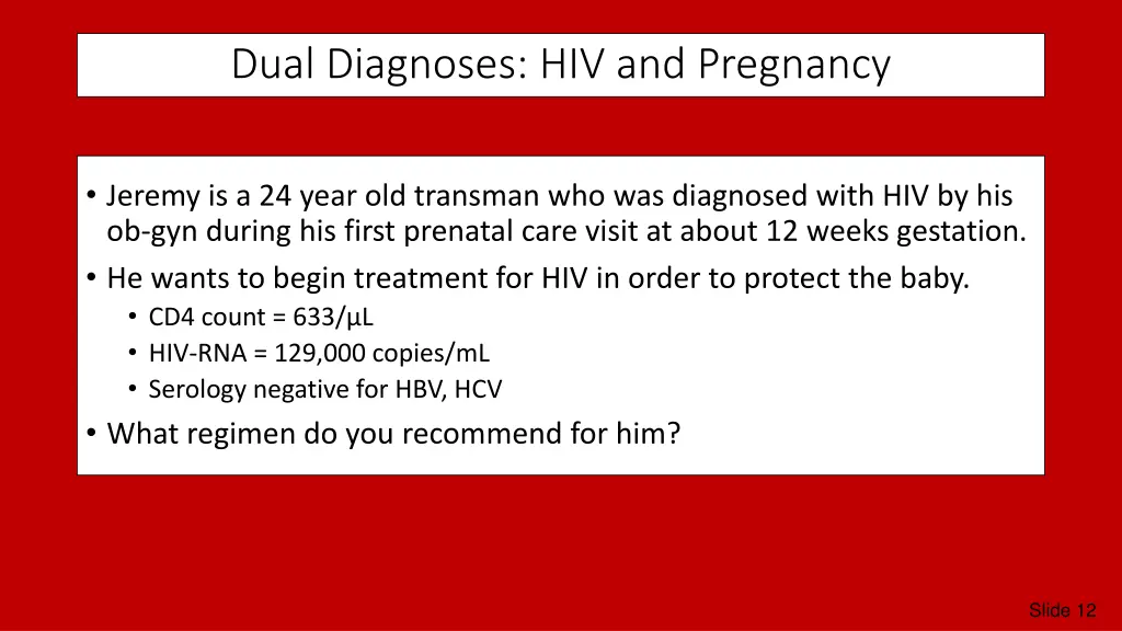 dual diagnoses hiv and pregnancy