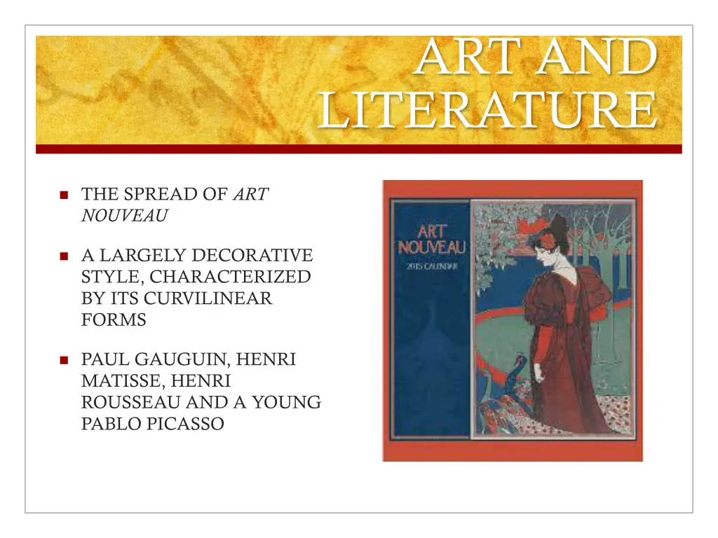 art and literature 1
