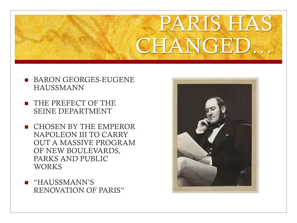 paris has changed