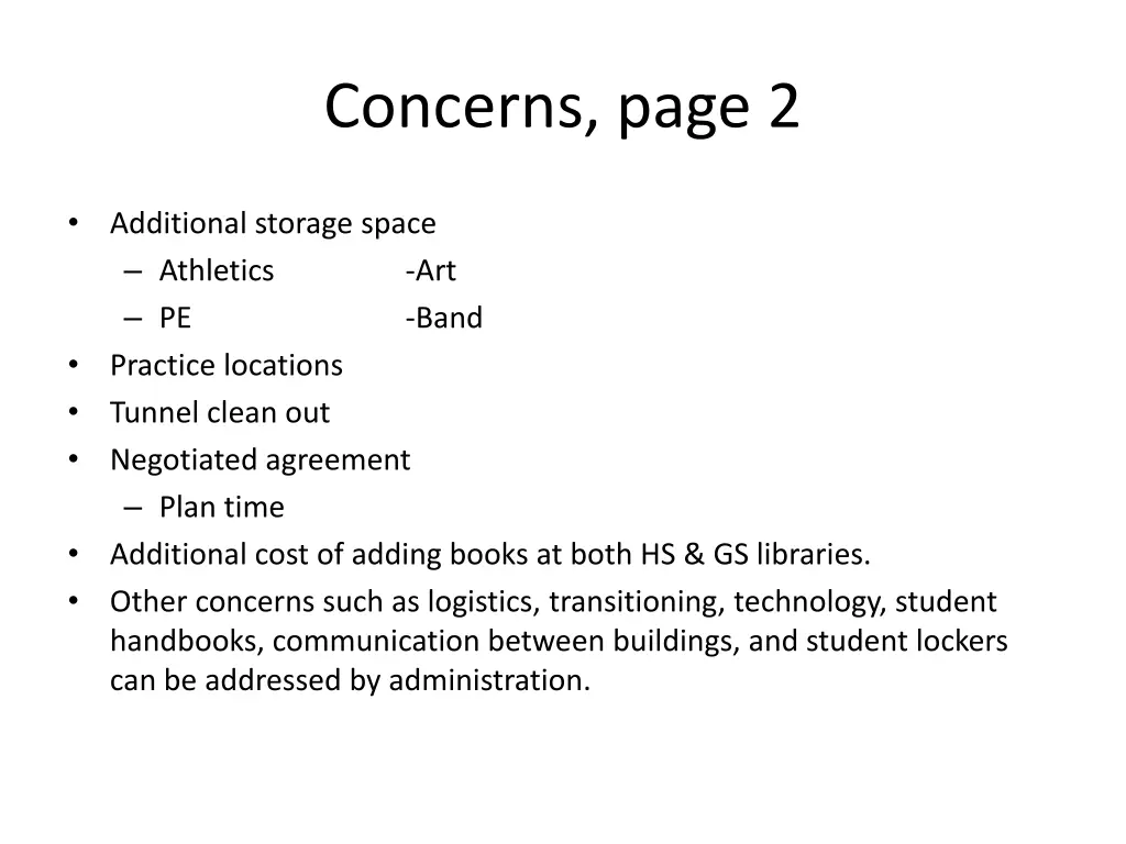 concerns page 2