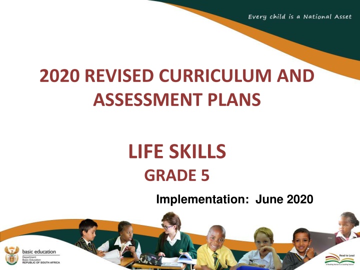 2020 revised curriculum and assessment plans
