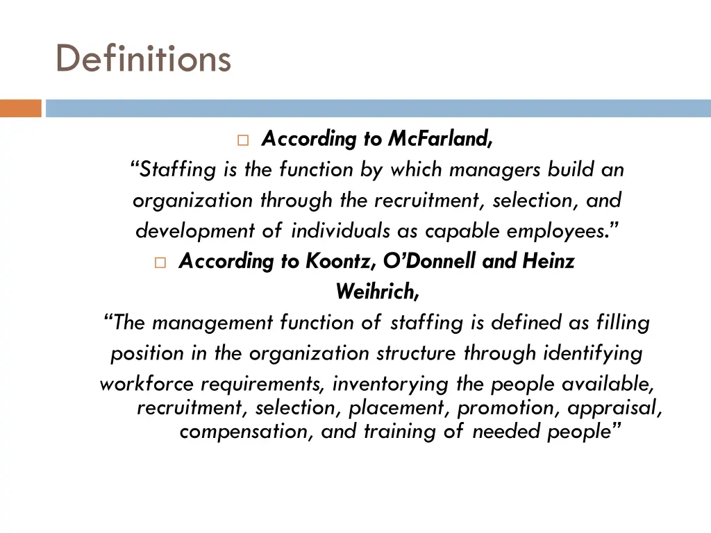 definitions