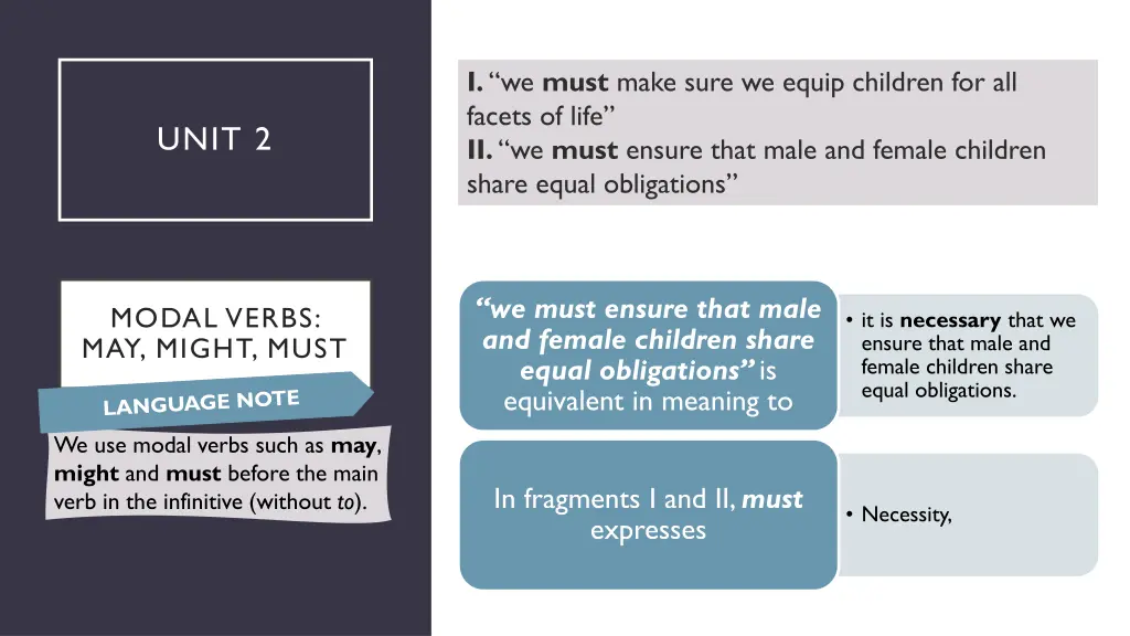 i we must make sure we equip children