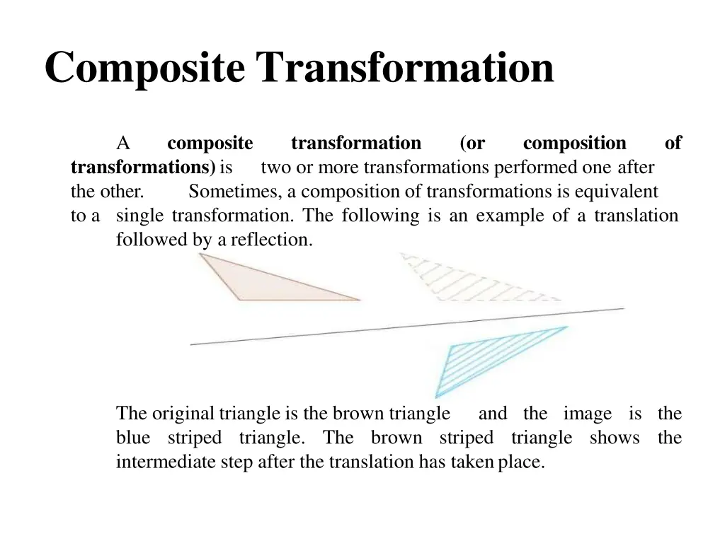 composite transformation